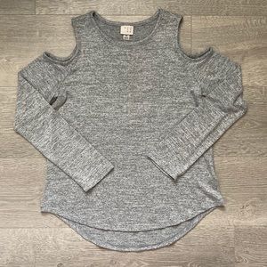 A New Day Cold Shoulder Long Sleeved Shirt